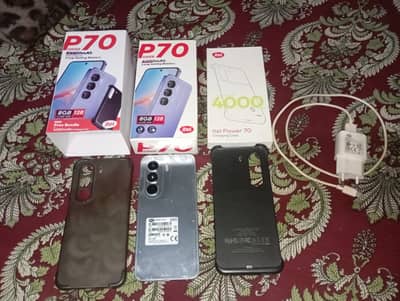 Itel P70 4/128 (10/10) Condition Good  urgent sale