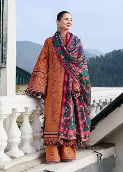 Luxury lawn collection/lawn dresses/party dresses/embroidered dresses