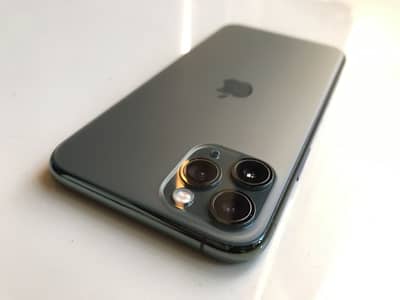 Complete BOX iPhone 11 Pro Max 256gb Olive Green DUAL SIM PTA APPROVE