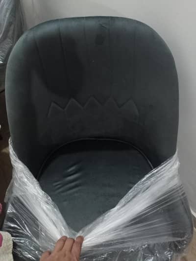 Dining chair New 6 piece Dark gray