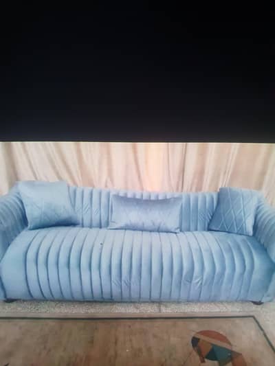 newly refurbished sofa