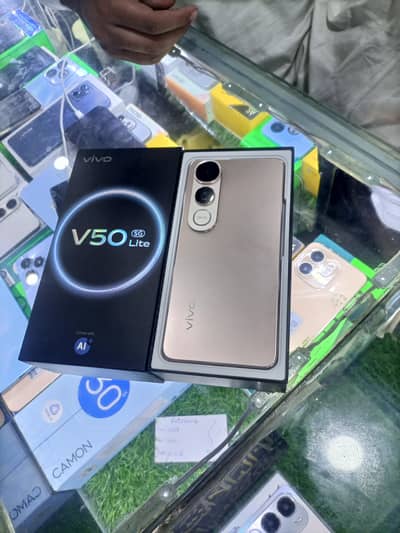 Vivo v50 lite 5G  10 by 8 condition. . 12+12 ram 256GB