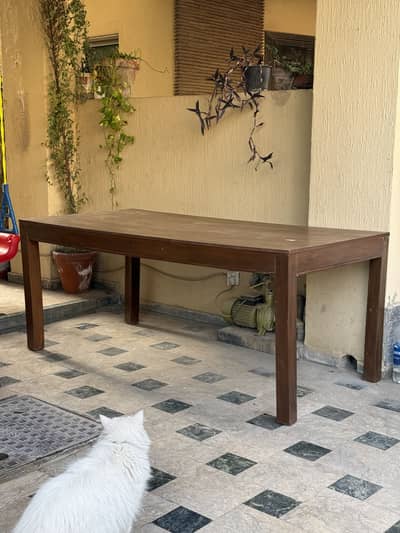 Dinning Wooden Table | 6 seater