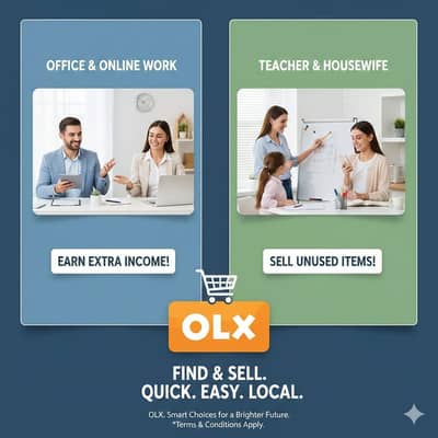 Hiring staff in LHR/ Males,Females/Office,home based