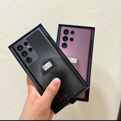 Samsung S22 ultra 12gb 512gb official approved box all accessories