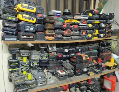 cordless tools and drill battery 12 to 56v