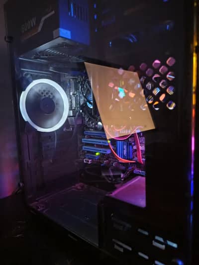 I5 3rd Gen RGB CASE PC in  9/10 condition for sale