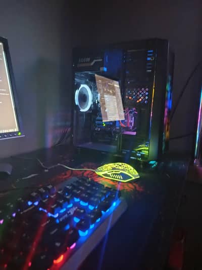 I5 3rd Gen RGB CASE PC in  9/10 condition for sale