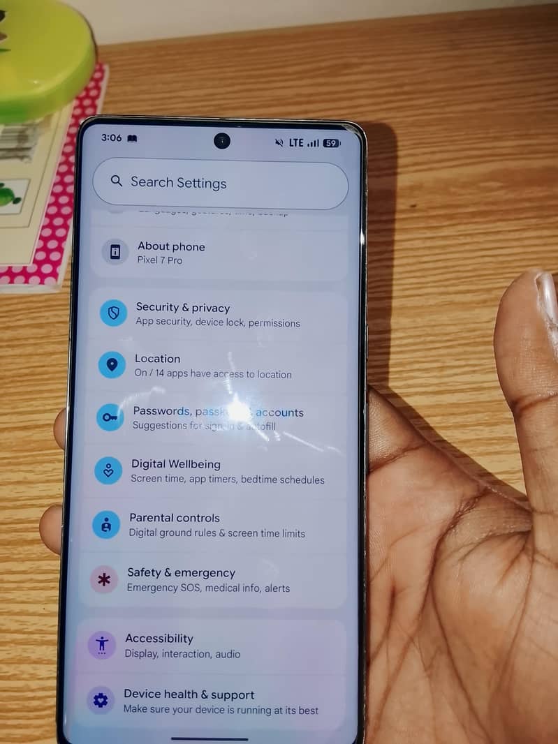 Google Pixel 7 pro 4