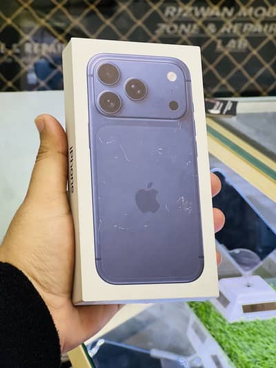 Iphone 17 Pro Blue Jv Non active Box pack