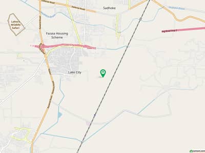 20 Marla plot with possession for Sale in Block S Khayaban e Amin Lahore