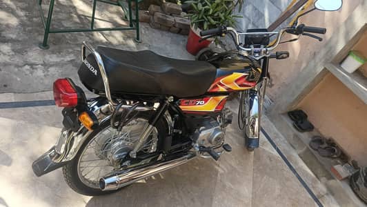 honda CD 70 2026 black colour
