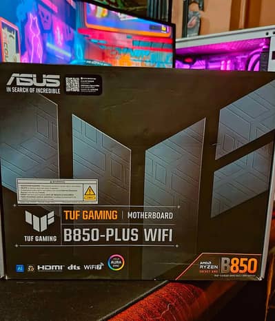 Asus tuf B850 plus wifi brand new sealed am5 support Motherboard