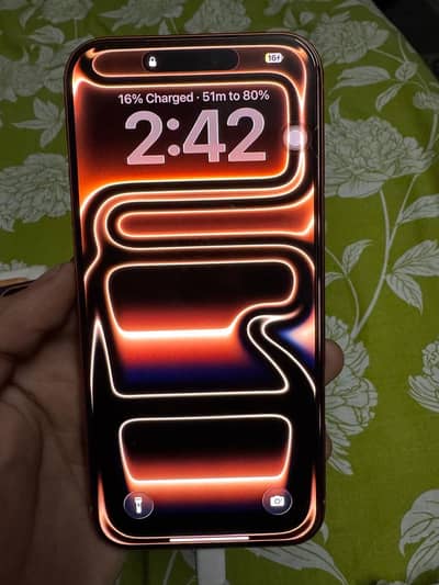 Iphone 17pro max 10/10 non pta/non active4month sim active