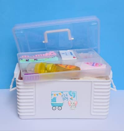 Baby accessories box for parents