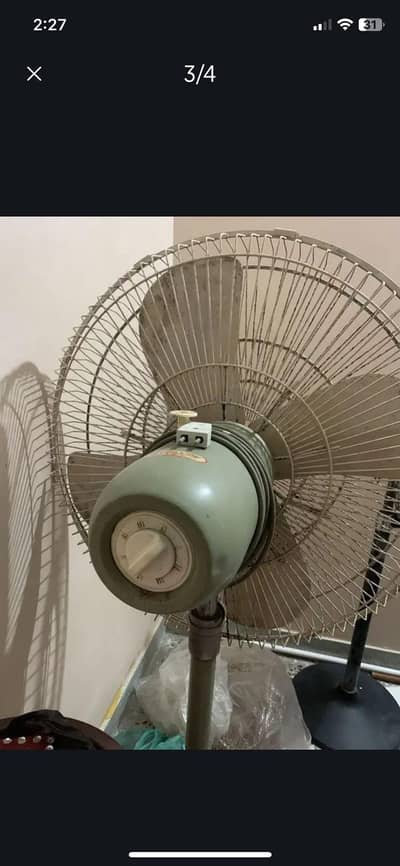 Big size stand fan