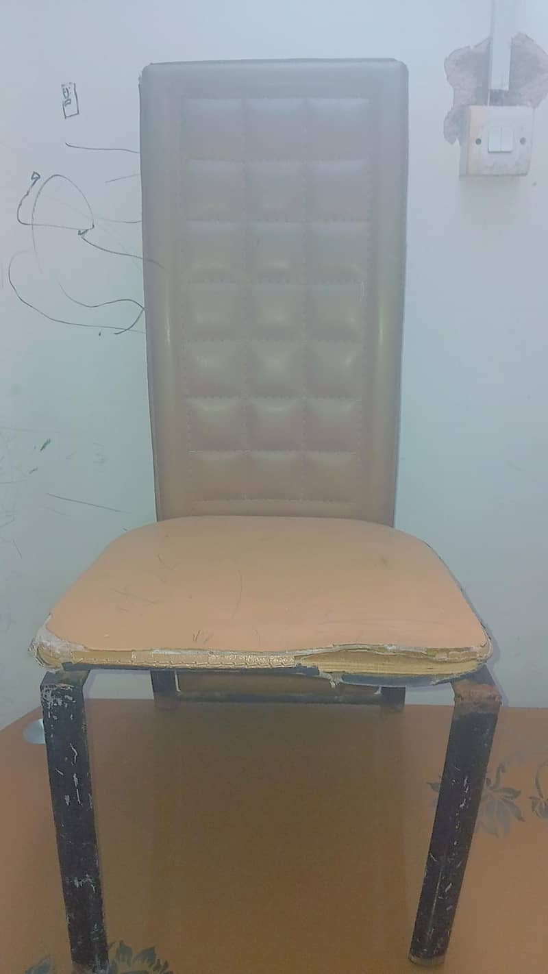 dining table with one chairs 1