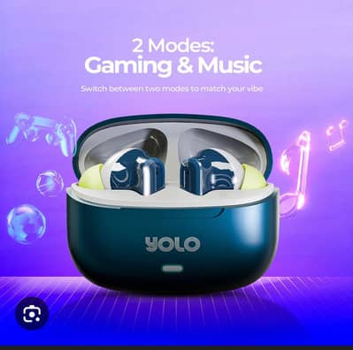 YOLO Pod tune AirBuds – 1 Year Warranty!