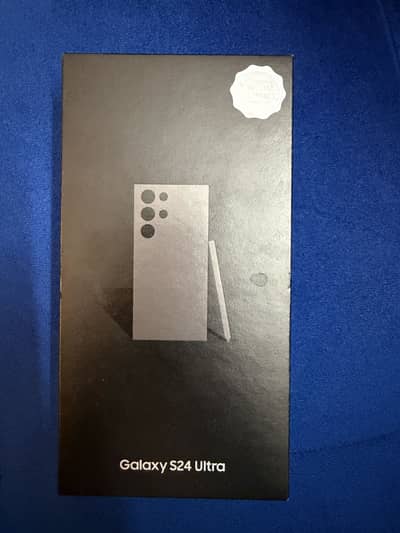 Samsung S24 Ultra – 512GB – Titanium Black (PTA Approved)
