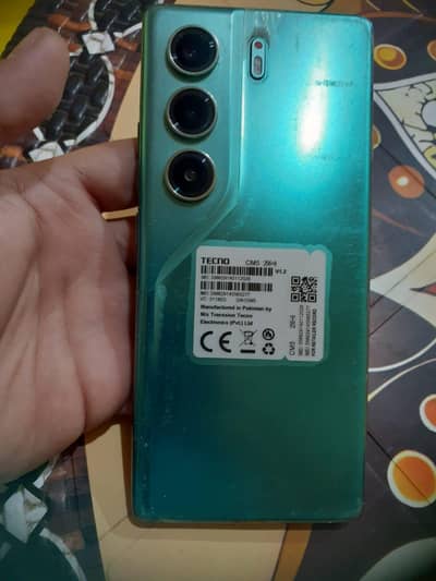 Tecno Camon 40 sky Blue Color