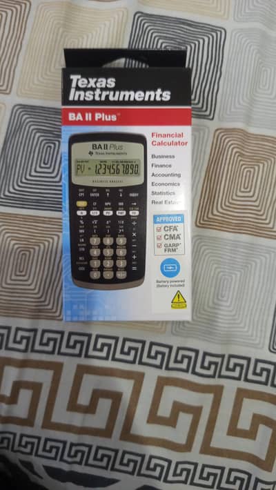 Texas Instruments BA II Plus Financial Calculator
