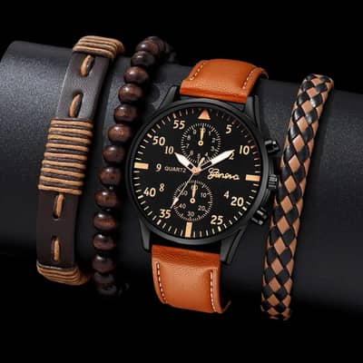 Full Watch Set For Mens  (Dilivery All Over Pakistan)