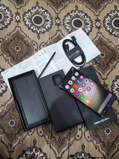 S23 ultra 8GB 256GB just finger off dual PTA