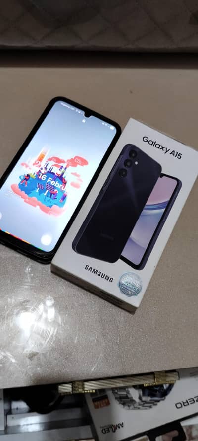 Samsung a15 - 8/256GB with Boxes