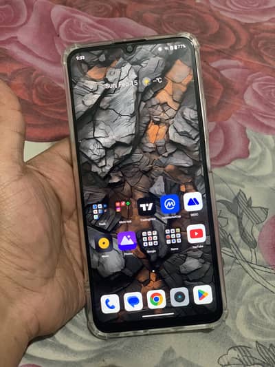 Realme c61 in good condition with box