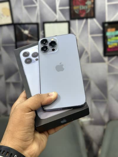 iphone 13promax 128GB Pta Approved 87% health complete box