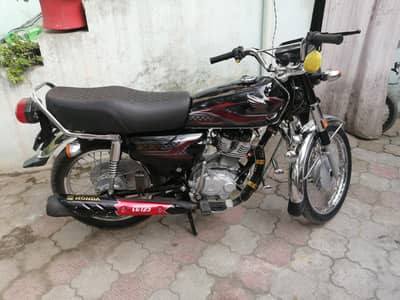 Honda 125 All Punjab no 24 model