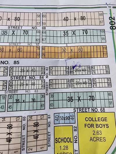 25x40 4 Marla Street 83 corner possession plot for Sale G-14/2