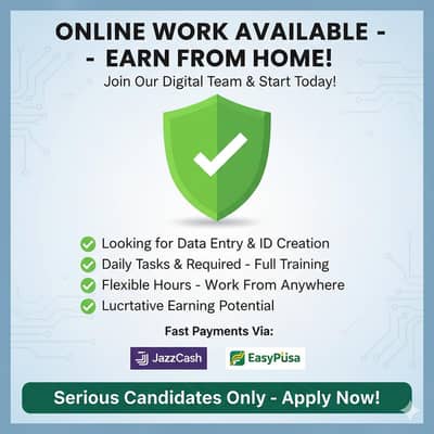 Daily Earning Opportunity - Digital Marketing Tasks
