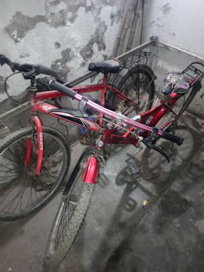 two bicycle in normal price