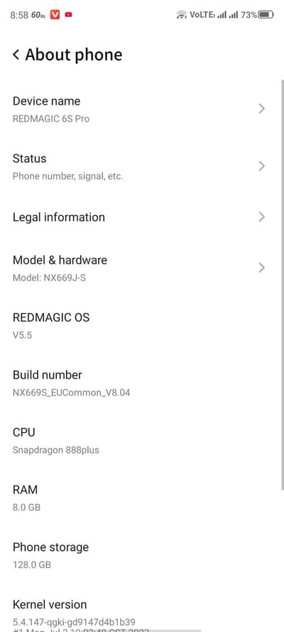 redmagic 6s pro bast for PUBG game play