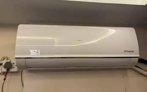 Haier 1.5 ton inverter Ac like brand new condition