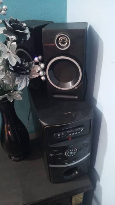 fortune sp_4800 level bass speakers