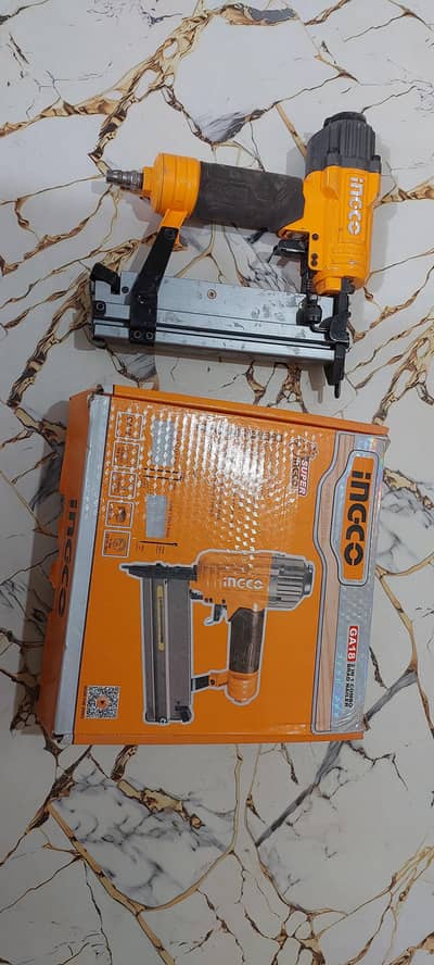 ingco nail gun 2 in 1 new condition 3 months used