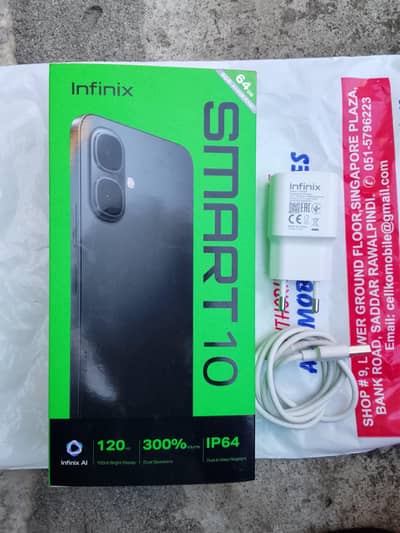 infinix smart 10 only 15 day use 11 month warranty left