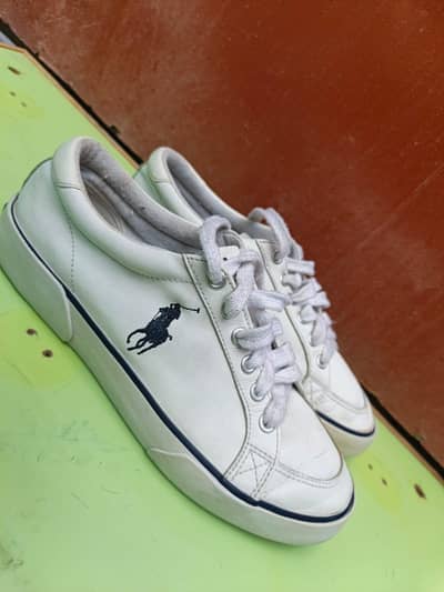 "PRL" Men's Sneakers- Original Leather Court .