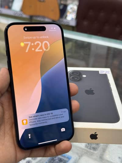 Apple iPhone 16 – 128GB | PTA Approved | 90% Battery Health | With Box