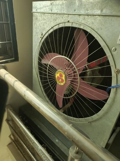 JIST BODY SILVER ROOM COOLER FOR SALE WORKING CONDITION