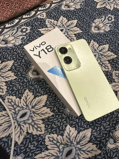 Vivo y18 6gb ram 128gb storage 10 by 10 condition 100 geniune