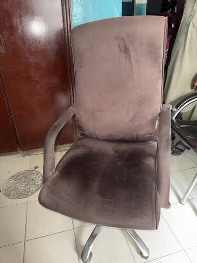Office chair for sale  velvet poshish