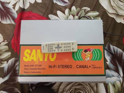 sanyo vcr