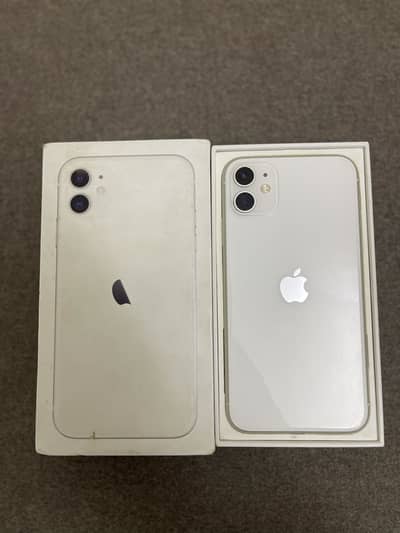 IPhone 11 64 GB PTA approved with box good condition