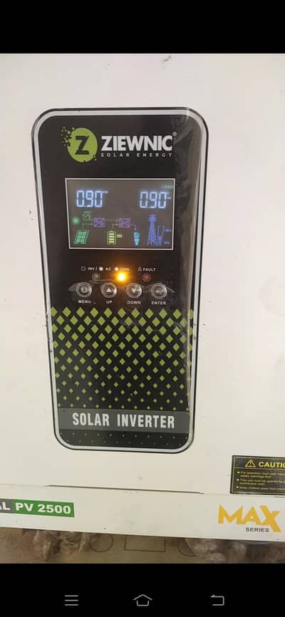 ziewnic PV 2500 Max single Battery supported