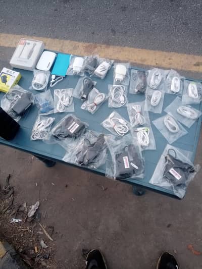 adaptor ,data cable , charger ,handfree bluetooth earphone, power Bank