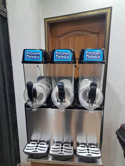 Imported XRJ 3 Bowl Slush Machine