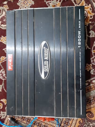 4 channel amplifier for sale